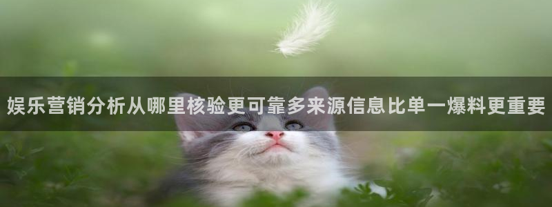 51吃瓜网app:娱乐营销分析从哪里核验更可靠多来源信息比单一爆料更重要